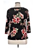 Diana Belle Black 3/4 Sleeve Top Size XL - photo 2