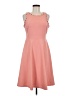 Ivanka Trump Solid Pink Cocktail Dress Size 8 - photo 1