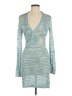 Alexis 100% Rayon Teal Cocktail Dress Size M - photo 1