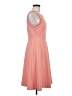 Ivanka Trump Solid Pink Cocktail Dress Size 8 - photo 4