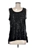 DKNY Black Sleeveless Top Size M - photo 1