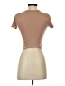 Full Tilt Tan Short Sleeve Turtleneck Size S - photo 2