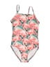 Old Navy Print Pink One Piece Swimsuit Size 10 - 12 - photo 1