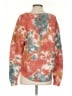 Lou & Grey 100% Cotton Tie-dye Orange Pullover Sweater Size XS - photo 2