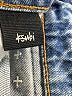 Ksubi 100% Cotton Blue Denim Shorts Size 30 waist - photo 3