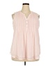 Charter Club 100% Polyester Pink Sleeveless Blouse Size XXL - photo 1