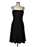 Nine West 100% Polyester Solid Black Cocktail Dress Size 10 - photo 1