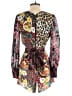 Alice + Olivia 100% Polyester Print Red Romper Size 2 - photo 2
