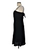 Nine West 100% Polyester Solid Black Cocktail Dress Size 10 - photo 5