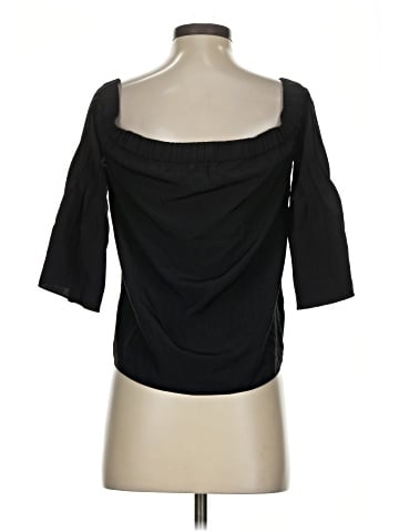Tibi 3/4 Sleeve Silk Top (view 2)