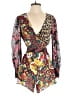 Alice + Olivia 100% Polyester Print Red Romper Size 2 - photo 1