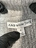 And Now This Silver Pullover Sweater Size M - photo 7