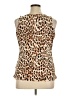 Venus Tan Sleeveless Blouse Size 1X - photo 2