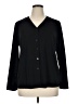 Jennifer Moore Black Long Sleeve Blouse Size 1X (estimated) - photo 1