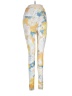Kensie Print Yellow Leggings Size S - photo 1