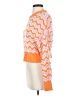 Divided by H&M 100% Acrylic Chevron-herringbone Orange Pullover Sweater Size S - photo 5