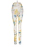 Kensie Print Yellow Leggings Size S - photo 2
