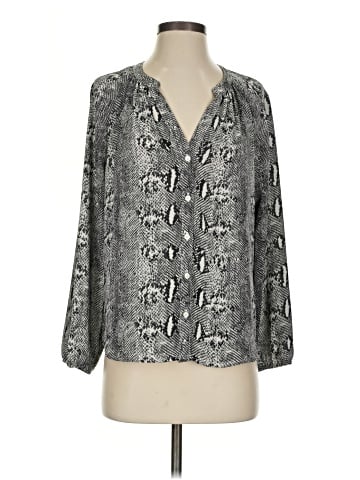 J.Crew Factory Store Long Sleeve Blouse (view 1)