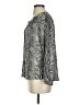 J.Crew Factory Store 100% Polyester Silver Long Sleeve Blouse Size S - photo 5