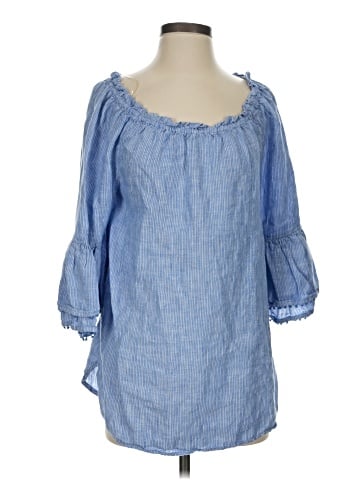Charter Club 3/4 Sleeve Blouse (view 1)