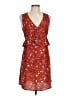 Blue Rain 100% Polyester Red Casual Dress Size L - photo 1