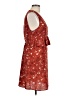 Blue Rain 100% Polyester Red Casual Dress Size L - photo 4