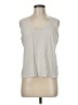 Theory 100% Cotton Gray Sleeveless Top Size M - photo 1