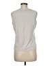 Theory 100% Cotton Gray Sleeveless Top Size M - photo 2