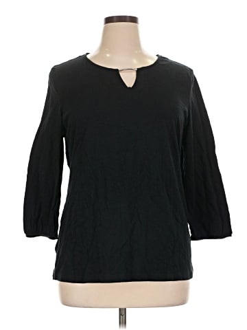 Karen Scott 3/4 Sleeve T-Shirt (view 1)
