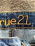 rue21 Hearts Blue Jeans Size 15 - 16 - photo 4