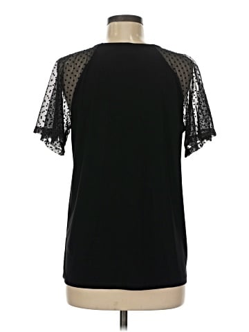 Anne Klein Short Sleeve Blouse (view 2)