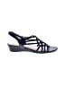 East 5th Black Wedges Size 9 1/2 - photo 1