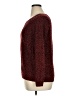 Studio Works Tweed Burgundy Pullover Sweater Size XL - photo 5