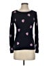 Talbots Hearts Black Pullover Sweater Size P (petite) - photo 1