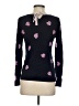 Talbots Hearts Black Pullover Sweater Size P (petite) - photo 2
