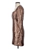Intermix Metallic Brown Cocktail Dress Size 2 - photo 5