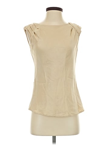 Etcetera Sleeveless Silk Top (view 1)