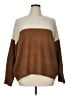 Vince Camuto Color Block Brown Pullover Sweater Size XL - photo 1