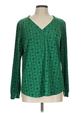 Merona Long Sleeve Blouse (view 1)