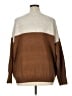 Vince Camuto Color Block Brown Pullover Sweater Size XL - photo 2