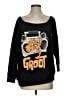 Marvel Graphic Black Pullover Sweater Size 00 - photo 1
