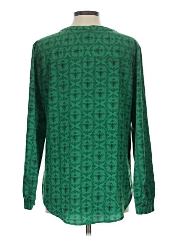 Merona Long Sleeve Blouse (view 2)