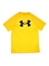 Under Armour 100% Polyester Yellow Orange Active T-Shirt Size XL (youth) - photo 1