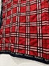 Burberry Plaid Burgundy Scarf One size - photo 6