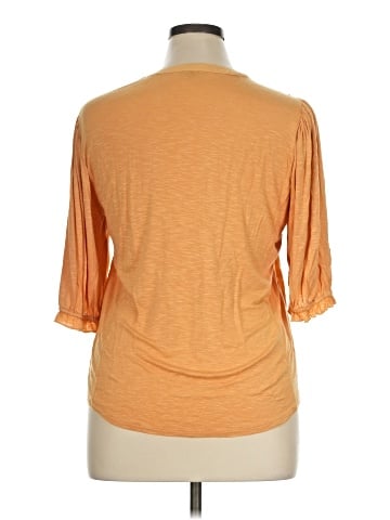 Democracy 3/4 Sleeve Blouse (view 2)
