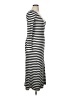 A New Day Stripes Silver Casual Dress Size XL - photo 4