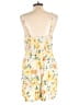 Old Navy 100% Rayon Floral Yellow Romper Size L (tall) - photo 2