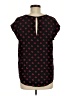 Joie 100% Silk Black Short Sleeve Top Size M - photo 2