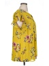 DR2 100% Polyester Yellow Short Sleeve Blouse Size 1X - photo 4