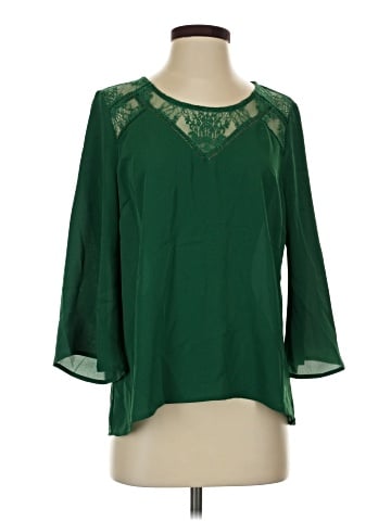 Skies Are Blue 3/4 Sleeve Blouse (view 1)